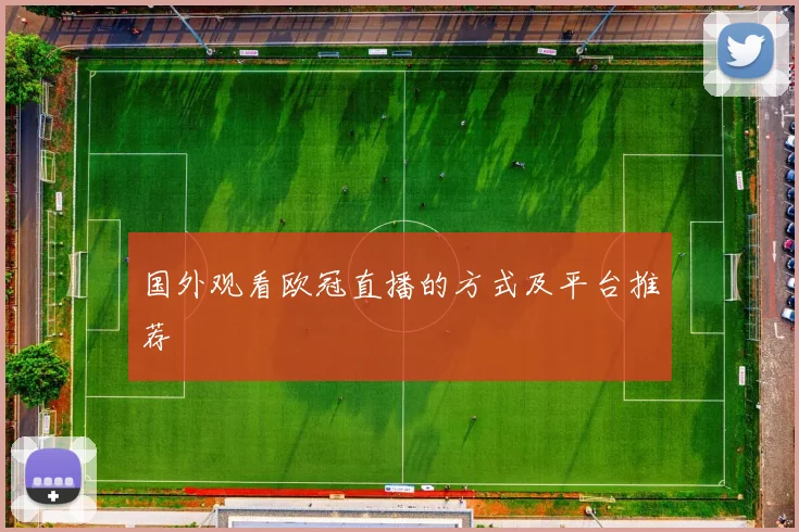 国外观看欧冠直播的方式及平台推荐
